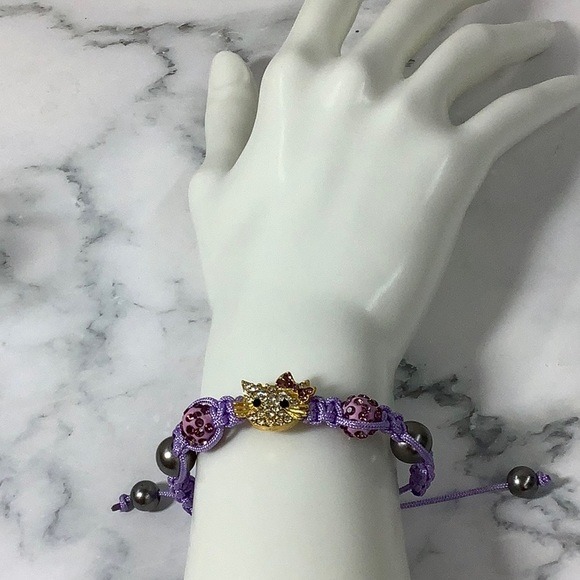 New Hello Kitty Girl Cord Bracelet